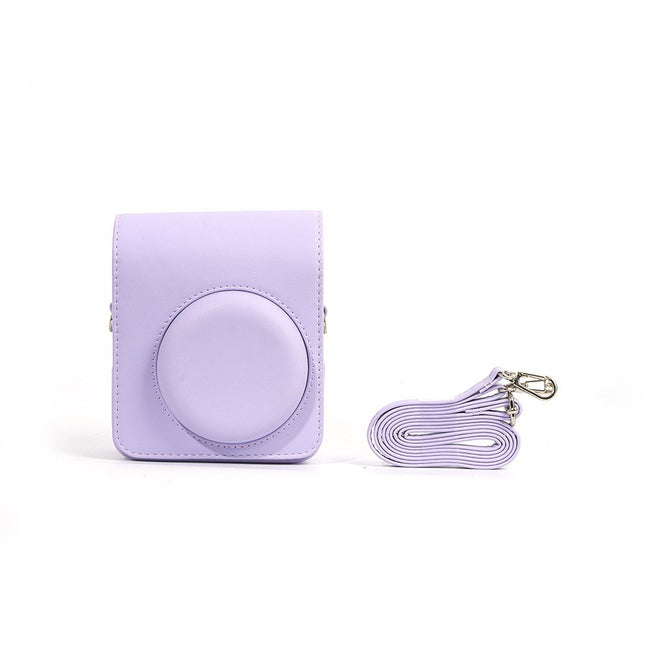 Etui na Fujifilm Instax Mini 12 - Fioletowe + gratis 2 ramki magnetyczne