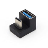 Adapter USB-A → USB-C Kątowy - 90°