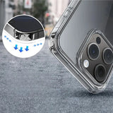 Etui Silikonowe Crystal Clear - iPhone 16 Pro Max