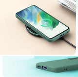 Etui Liquid Soft Silicone - Samsung Galaxy S24 - Zielony