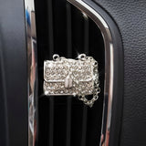 Dyfuzor Samochodowy do Olejków Eterycznych - Torebka Srebrna