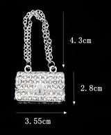 Dyfuzor Samochodowy do Olejków Eterycznych - Torebka Srebrna