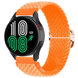 Pasek do Smartwatcha, Zegarka - Uniwersalny - 20 mm - Pleciony Pomarańczowy