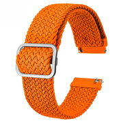 Pasek do Smartwatcha, Zegarka - Uniwersalny - 20 mm - Pleciony Pomarańczowy