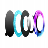 Ring ze Szkłem Hartowanym na Obiektyw Aparatu - iPhone 16 Pro Max - Tęczowy