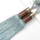 Upięcie Do Zasłon, Firan - Sznurek - Błękitny - 2 szt.