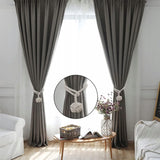 Upięcie Do Zasłon, Firan - Węzeł - Biały - 2 szt.