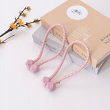 Upięcie Do Zasłon, Firan - Magnetyczne Geometryczne Wzory - Różowy - 2 szt.