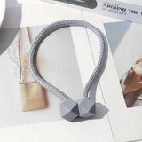 Upięcie Do Zasłon, Firan - Magnetyczne Geometryczne Wzory - Szary - 2 szt.