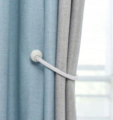 Upięcie Do Zasłon, Firan - Magnetyczne Kule - Srebrny - 2 szt.