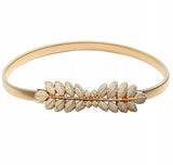 Upięcie Do Zasłon, Firan - Liście - Złoty - 2 szt.