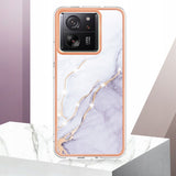 Etui Marmurowe Marble Case do Xiaomi Redmi Note 13 Pro 5G - Rose Gold