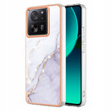 Etui Marmurowe Marble Case do Xiaomi Redmi Note 13 Pro 5G - Rose Gold