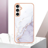 Etui Marmurowe Marble Case do Samsung Galaxy S22 - Rose Gold