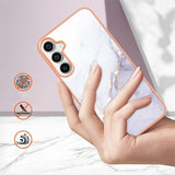 Etui Marmurowe Marble Case Samsung Galaxy S23 - Rose Gold