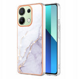 Etui Marmurowe Marble Case do Xiaomi Redmi Note 13 - Rose Gold