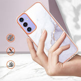 Etui Marmurowe Marble Case Samsung Galaxy A05 - Rose Gold