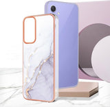 Etui Marmurowe Marble Case Samsung Galaxy A05 - Rose Gold