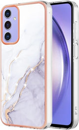 Etui Marmurowe Marble Case Samsung Galaxy A15 - Rose Gold