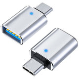 Przejściówka / Adapter OTG USB-C na USB 3.0 - Srebrny