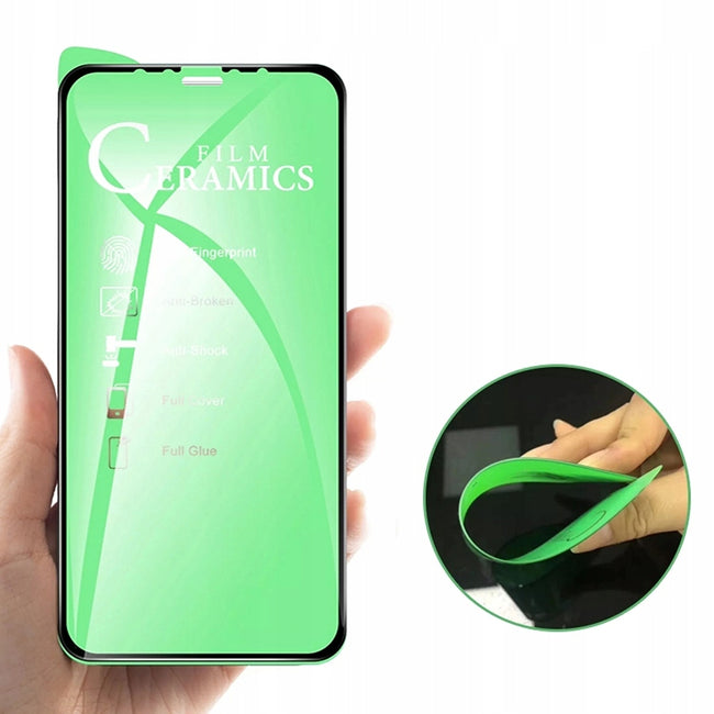 Ceramiczne Szkło Ochronne - Xiaomi POCO X3 / X3 NFC / X3 Pro - Czarny