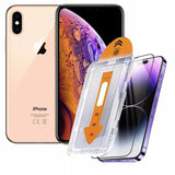 Szkło Hartowane z Ramką Montażową na Ekran - Apple iPhone XS