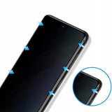 Szkło Prywatyzujące (Anti Spy) z Filtrem Światła Niebieskiego (Anti Blue) do Samsung Galaxy A52