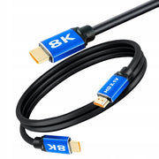 Kabel HDMI Full HD - 8K 60Hz 48GBPS - Niebieski - 300cm