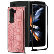 Etui 360 do Samsung Galaxy Z Fold 5 - Różowy