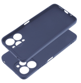 Etui Liquid Soft Silicone - Xiomi Redmi 12 4G - Niebieskie
