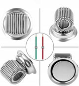 Uchwyt Magnetyczny na Długopis, Marker, Nożyczki - Srebrny - 5szt.