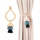 Upięcie do Zasłon, Firan - Styl Boho - Frędzelki (1szt.) v1