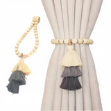 Upięcie do Zasłon, Firan - Styl Boho - Frędzelki (1szt.) v4