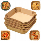 Wkładki do Air Fryer / Frytkownicy Beztłuszczowej - 100szt.