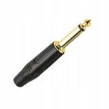 Wtyk Jack Duży 6.3mm HQ Mono - 2 PIN - Pozłacany v2