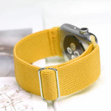 Pasek Materiałowy, Opaska do Apple Watch - 38 / 40 / 41mm - Żółty
