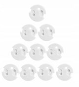 Zaślepki do Gniazdek / Kontaktów z Bolcem, Zatyczki Ochronne dla Dzieci 10szt.