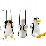 Zawieszka na Lusterko do Auta - Kapitan Kaczkan w Okularach