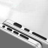 Zestaw Zatyczek 16w1 - Zaślepki Portów Laptopa i Komputera (HDMI, USB, SD, RJ45) - Czarne