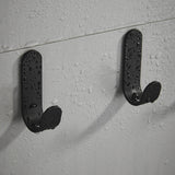 Zestaw Samoprzylepnych Wieszaków Łazienkowych, Do Kuchni - 5 szt. - Czarne