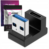 Adapter Phoneo® USB-A do USB-C Kątowy - 180°
