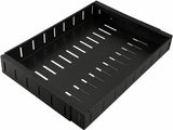 Szuflada Teleskopowa Wysuwana z Regulacją - Czarna 30 - 50cm