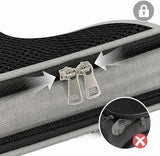 Transporter / Torba dla Psa / Kota do 9kg - Składany, Wentylowany - Szary