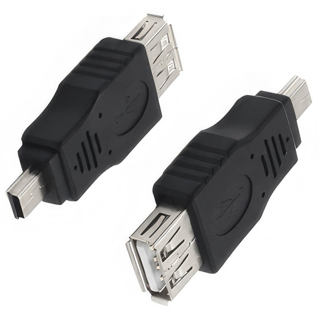 Adapter Przejściówka USB-A 2.0 Żeński do Mini USB