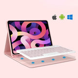 Etui Z Klawiaturą Do Samsung Galaxy Tab S6 Lite 10.4 - Różowe