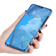 Etui Clear View - Samsung Galaxy A6 2018 - Niebieski