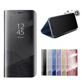 Etui Clear View - Samsung Galaxy S10+ - Srebrny