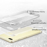 Etui Brokatowe Glitter Case - Huawei P20 Lite - Szary