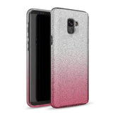 Etui Brokatowe Glitter Case - Samsung Galaxy A8 2018 - Różowy