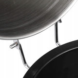 Stalowa Puszka Hermetyczna na Kawę i Żywność - 1.8L - Czarna